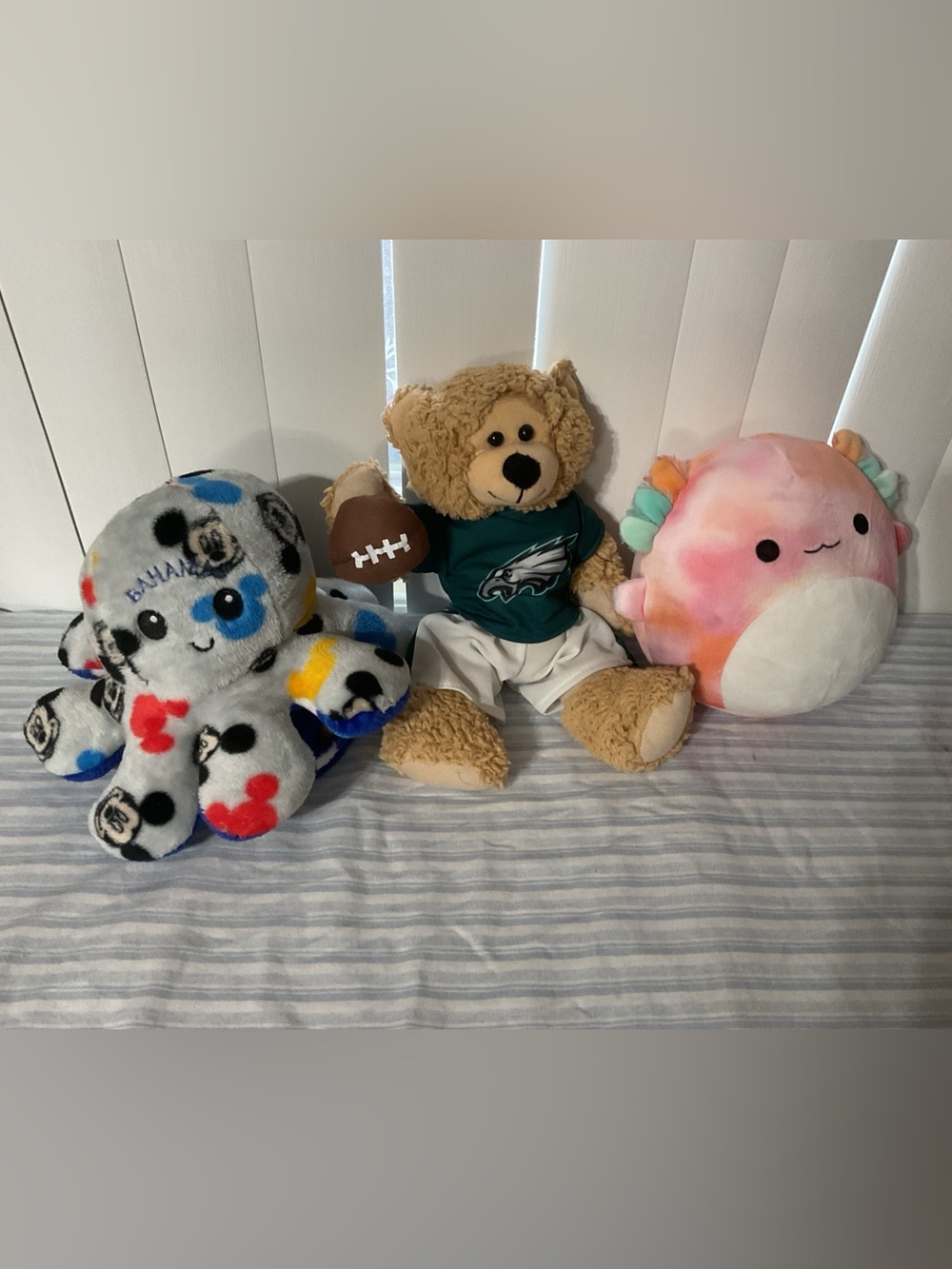Bundle Plush Teddy Bear in Green Football Jersey with Ball - Kids Toy